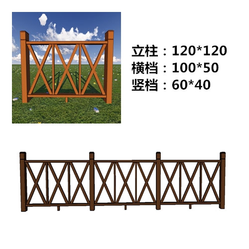 浙江木塑围栏制作