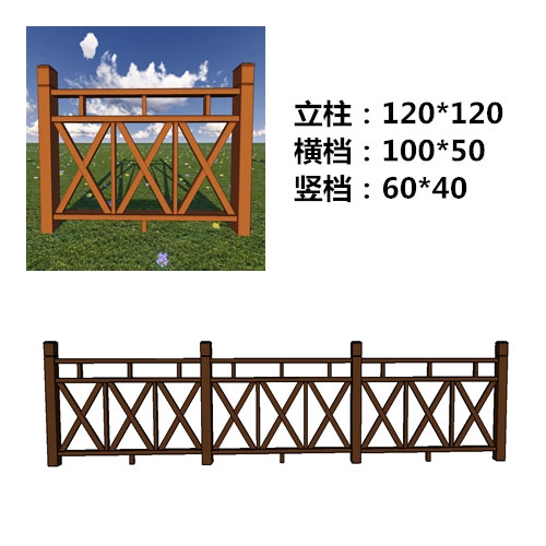 浙江木塑围栏